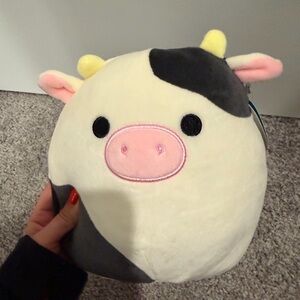 Conor Cow squishmellow - Black and White